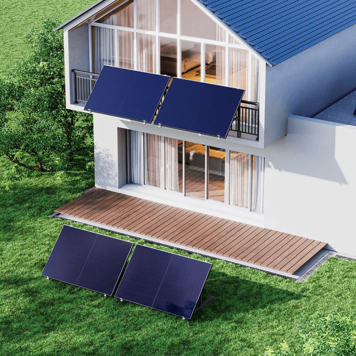 Kit complet centrala fotovoltaica balcon 5.4kWh, Anker SOLIX Solarbank 3 E2700 Pro + 1x BP2700 + panouri 4 x 440W + sistem prindere [9]