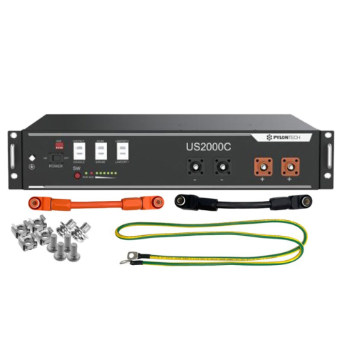 Kit fotovoltaic 4.8kWh cu baterie Pylontech LiFePO4 si invertor Victron MultiPlus II 48/3000 Monofazat pentru casa si off-grid [3]