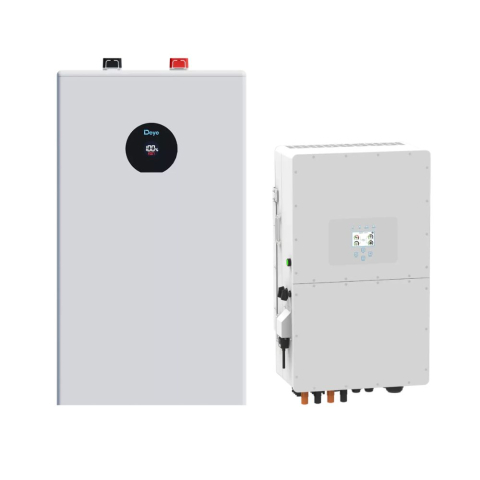 Kituri solare hibrid - Sistem de stocare Deye 16 kWh cu incalzire + invertor hibrid 6 kW monofazat