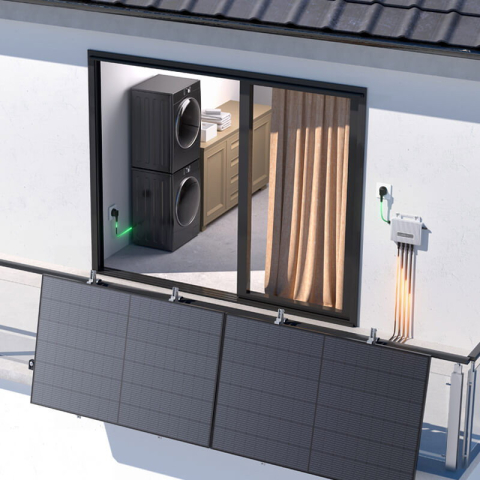 Kit balcon EcoFlow 900Wp cu microinvertor 800W [5]