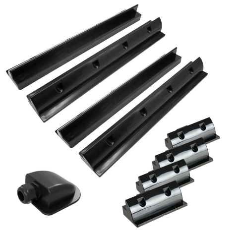 Kit fotovoltaic pentru rulota 400W, 12V, panouri monocristaline mPremium+ XXL, regulator Victron SmartSolar MPPT 100/30, conectori MC4, protectie IP65 [3]