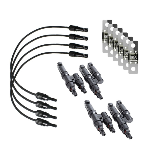 Kit fotovoltaic pentru rulota 600W, 12V, panouri monocristaline mPremium+ XXL, regulator Victron SmartSolar MPPT 100/50, conectori MC4, protectie IP65 - Copie [6]