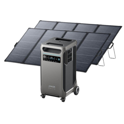 Generatoare Solare Anker - Kit Generator Solar 3840Wh 6000W Anker Solix F3800 + panou solar 400W (2x)