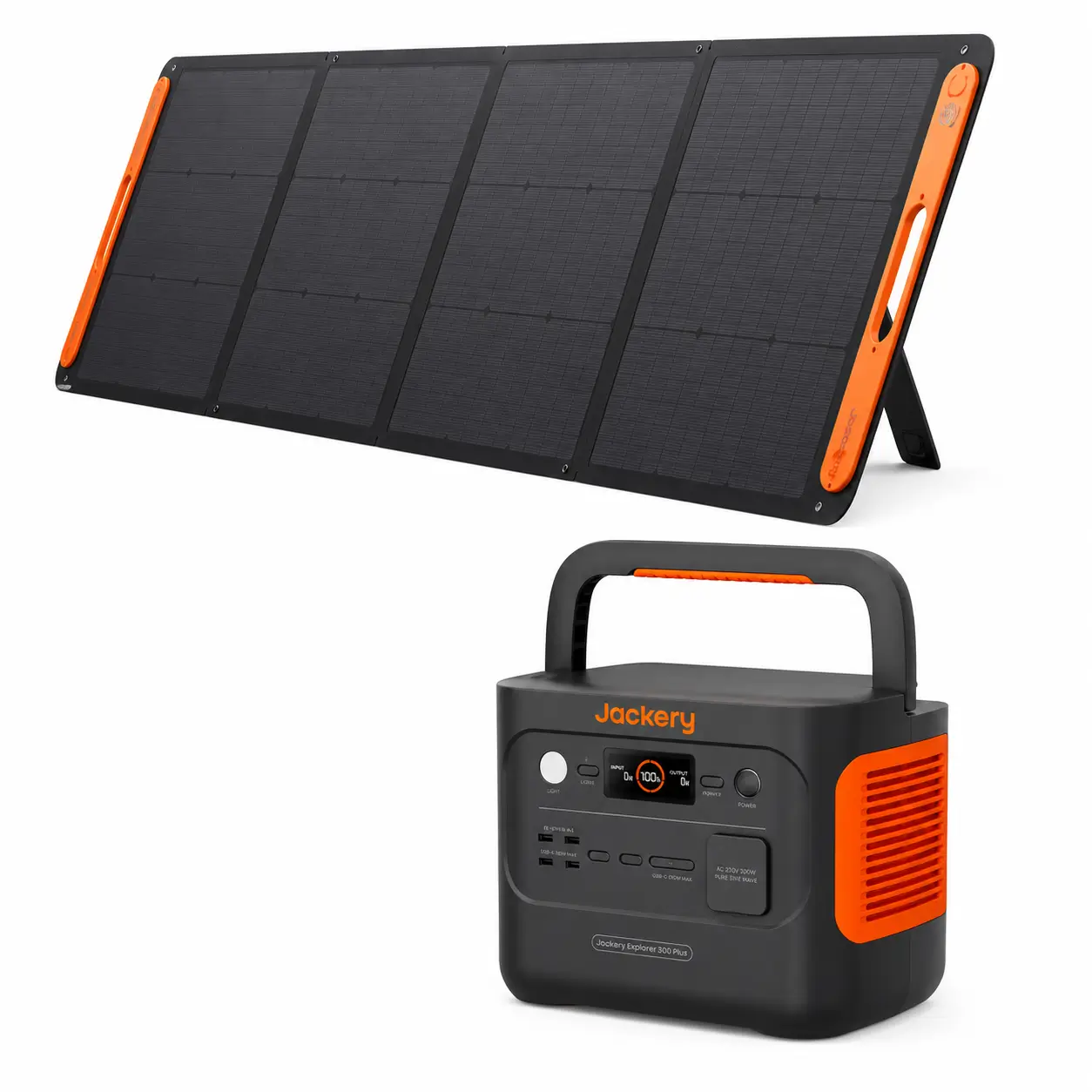 Toate generatoarele solare - Kit generator solar portabil 2000W 1264Wh Jackery Explorer 1000 Plus + panou 200W