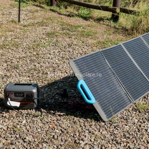 Kit Generator Solar Portabil 230.4Wh 300W, Bluetti AC2P + panou 200W [13]