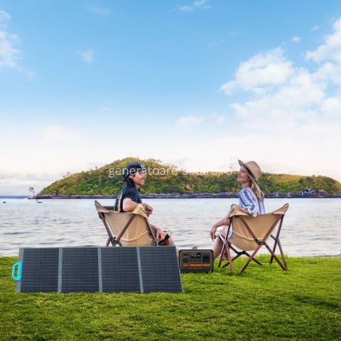 Kit Generator Solar Portabil 230.4Wh 300W, Bluetti AC2P + panou 200W [16]