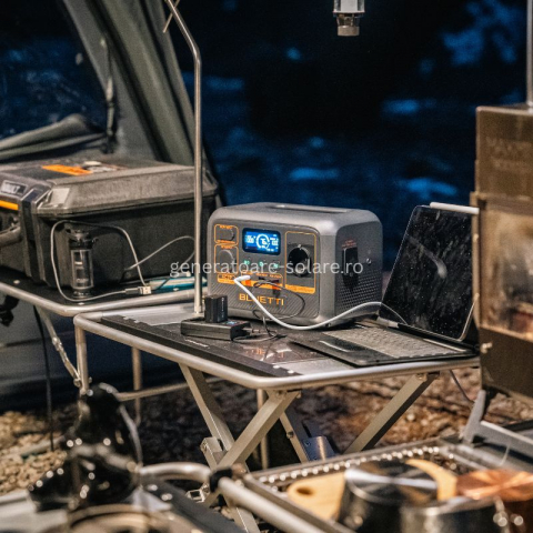Kit Generator Solar Portabil 230.4Wh 300W, Bluetti AC2P + panou 200W [11]