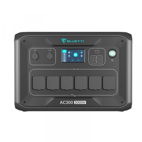 Kit Generator Solar Portabil 3000W 8294.4Wh Bluetti AC300 + B300K + panou 3 x 400W [3]