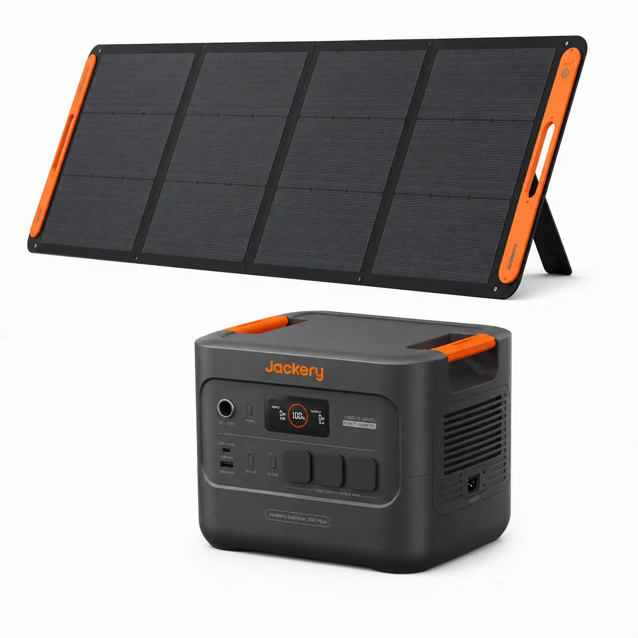 Toate generatoarele solare - Kit generator solar portabil 3600W 3072Wh Jackery Explorer 3000 V2 + panou 200W