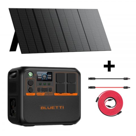 Generatoare Solare - Kit Generator Solar Portabil Bluetti AC200PL 2400W 2304Wh cu panou 350W