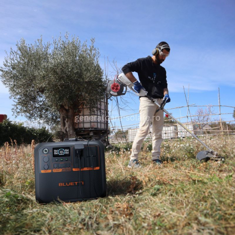 Kit Generator Solar Portabil Bluetti AC200PL 2400W 2304Wh cu panou 400W [20]