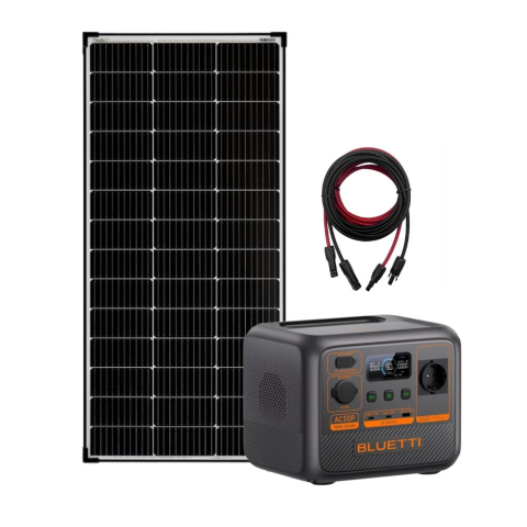 Generatoare Solare Bluetti - Kit generator solar portabil Bluetti AC50P 700W 504Wh + panou rigid 150W