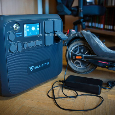 Kit Generator Solar Portabil Bluetti Poweroak 2200W 2048Wh Ac200Max + 2 X PV350 [15]