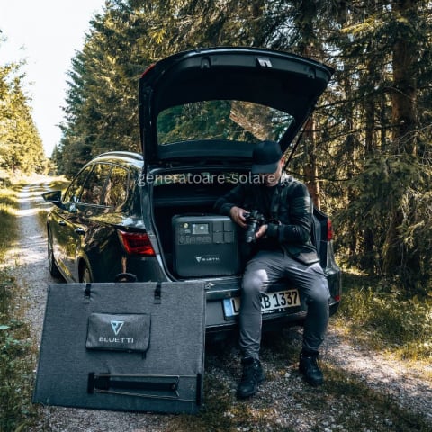 Kit Generator Solar Portabil Bluetti Poweroak 2200W 2048Wh Ac200Max + 3 X PV350 [13]