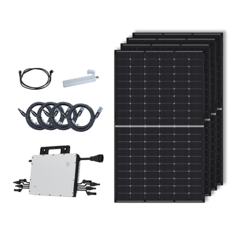 Kituri solare pentru balcon - Kit solar 1840W pentru balcon cu microinvertor 1600W
