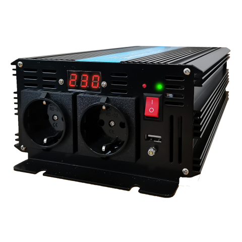 Kit solar off-grid 150W cu MPPT SmartSolar 75/15, baterie GEL 12V 57Ah si invertor 1000W sinus pur [3]