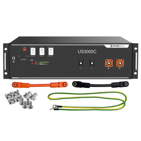 Kit trifazat 14kWh cu baterie Pylontech US3000C si 3x Victron MultiPlus-II 48/5000 pentru casa si sisteme fotovoltaice [2]