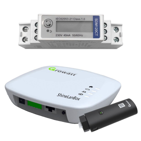 Accesorii sisteme fotovoltaice - Kit Zero Export in Retea, Growatt ShineLink-X + SPM-CT-E