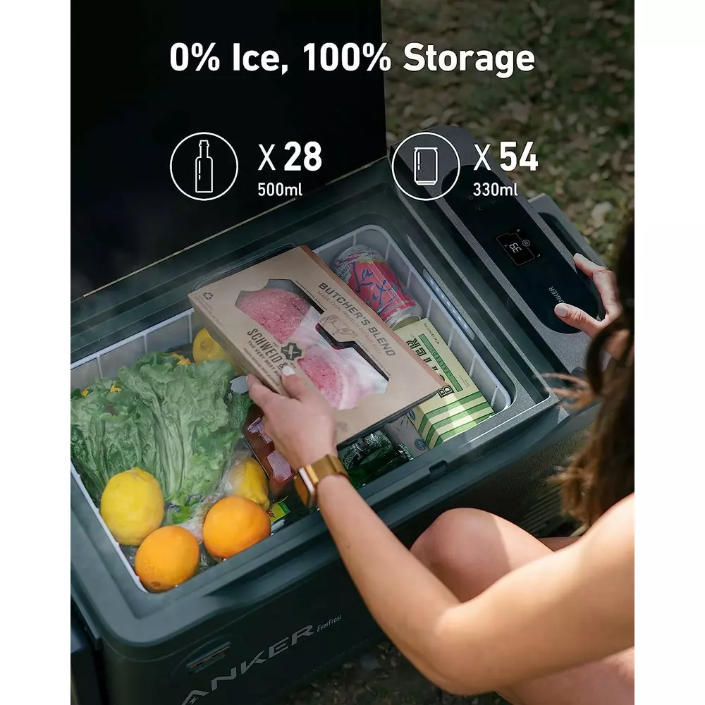Lada frigorifica portabila 43L, 299Wh, Anker Everfrost Powered Cooler 40 [13]