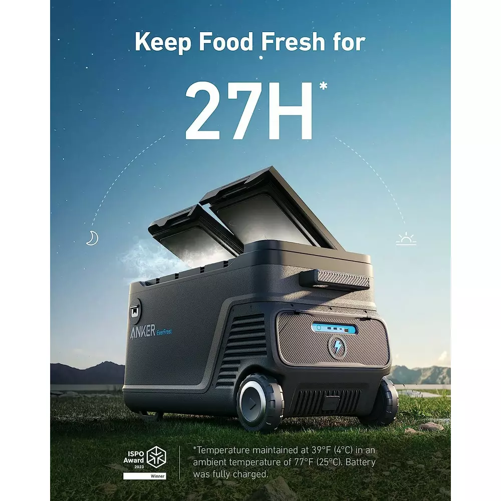 Lada frigorifica portabila 53L, 299Wh, Anker Everfrost Powered Cooler 50 [17]