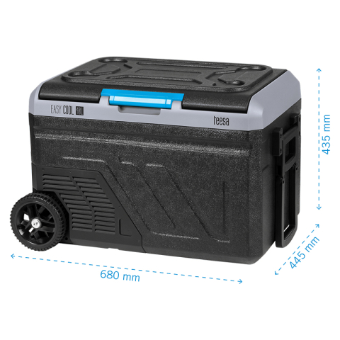 Lada frigorifica profesionala cu compresor, Troller, 40 l, Panou tactil, Porturi USB-A, USB-C, Alimentare DC 12/24 V si adaptor 220 V [3]