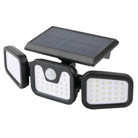 Iluminat solar - Lampa LED solara 8W 600lm 6000K cu senzor de miscare PIR IP65