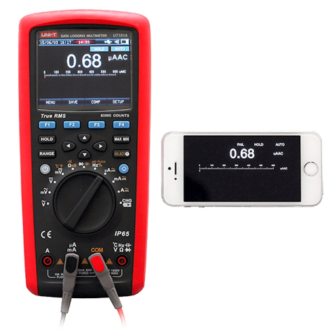 Multimetru Digital Uni-T UT181A, USB, Temperatura 1000°C, Capacitate 60mF, Frecventa 60MHz, Autoscalare, MAX/MIN [3]