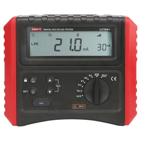 Multimetru Digital Uni-T UT586, Frecventa 200MHz, Capacitate, Tensiune DC/AC, Curent, Rezistenta, True RMS [1]