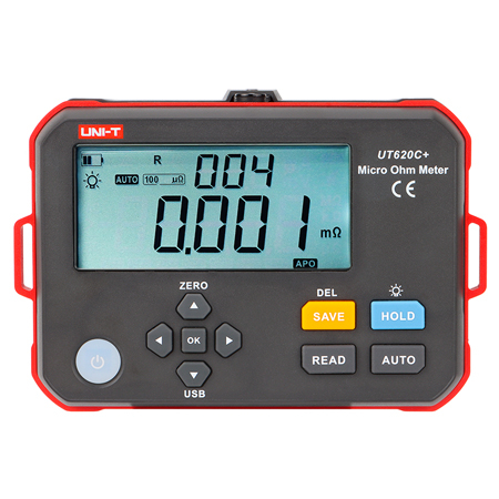 Scule si aparate - Multimetru Digital Uni-T UT620C, USB, LCR, Inductanta, Capacitate, Rezistenta, Frecventa, Afisaj Iluminat