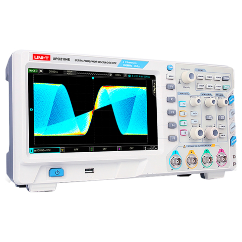 Osciloscop Digital Uni-T UPO2102, 2 Canale, 100MHz, Ultra Phosphor, 1GSa/s, USB [2]
