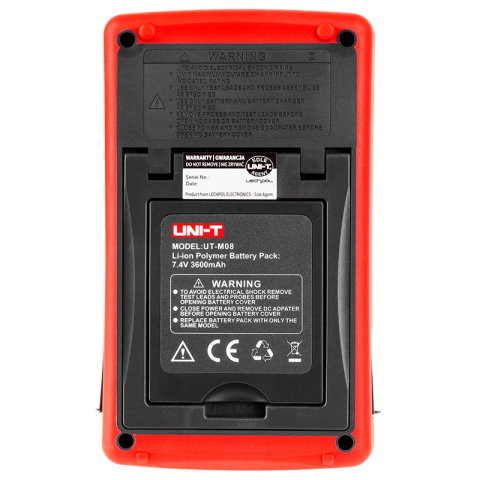 Osciloscop Digital Uni-T UTD1050CL, 50MHz, 200MSa/s, Multimetru Integrat, Mini USB [5]