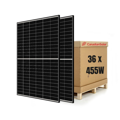Panouri fotovoltaice - Pachet 36 buc. panou fotovoltaic CanadianSolar TOPHiKu6 460Wp N-Type