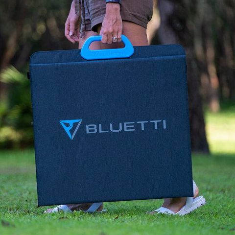 Panou Fotovoltaic Portabil 200W Bluetti PV200, Monocristalin, MC4, Eficienta 23.4%, ETFE, Pliabil [5]