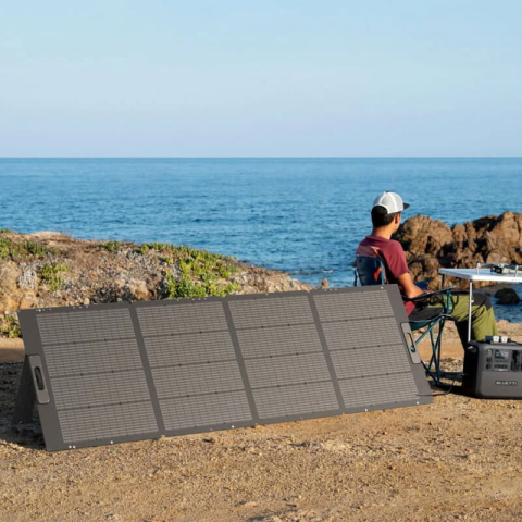 Panou Fotovoltaic Portabil 350W Bluetti PV350 V2, Monocristalin, MC4, ETFE, Eficienta 23.4%, Pliabil [7]