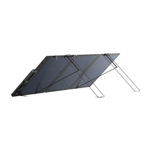 Panou solar Ecoflow 160W NextGen portabil, bifacial, ultra-usor, Negru [4]