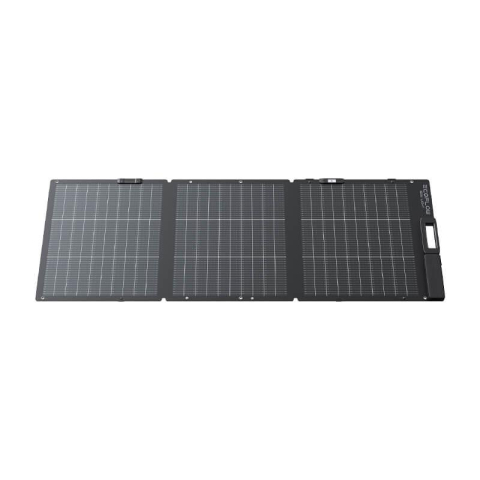 Panou solar Ecoflow 160W NextGen portabil, bifacial, ultra-usor, Negru [6]