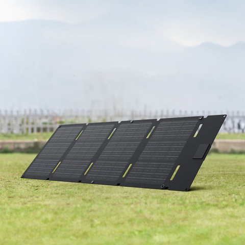 Panou solar Ecoflow 45W portabil, USB-C, Negru [4]