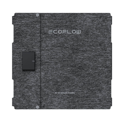 Panou solar Ecoflow 60W, portabil, USB-C, Negru [3]
