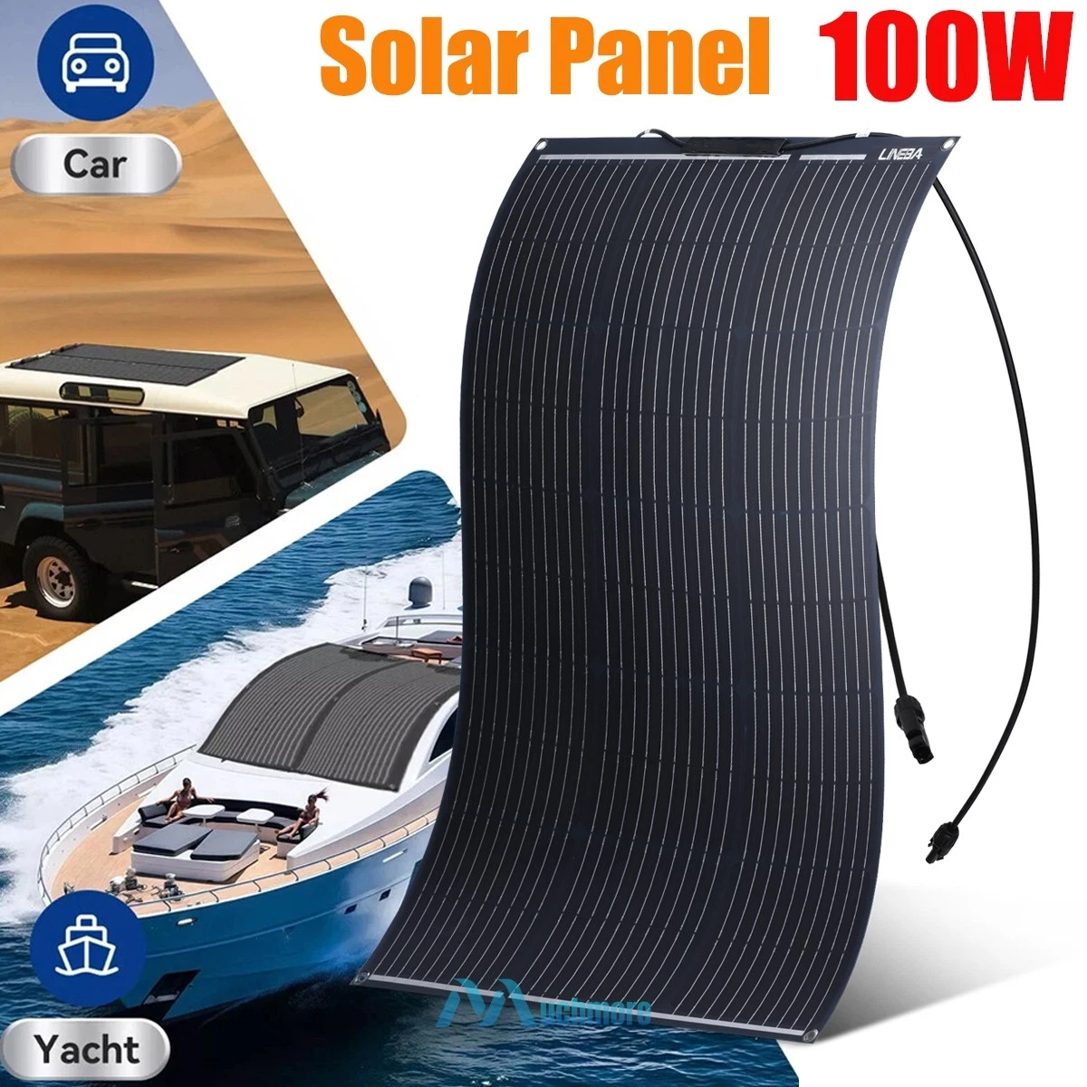 Panou solar flexibil EcoFlow 100W [5]