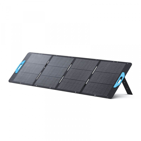 Panouri solare Anker - Panou solar portabil Anker Solix PS200, incarcator solar pliabil 200W, IP67, 4 unghiuri, compatibil cu Anker Solix F2000