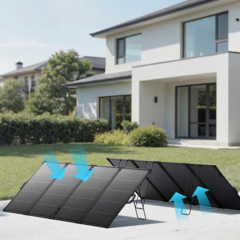 Panou solar portabil Anker SOLIX PS400 Bifacial [4]