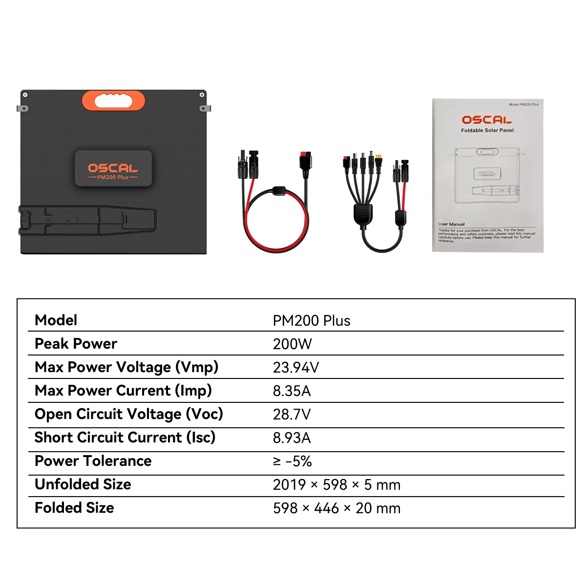 Panou solar portabil Blackview Oscal PM200 Plus, 200W [8]