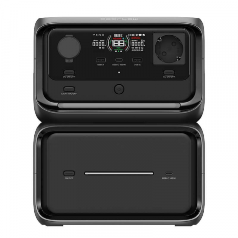 Statie de alimentare portabila EcoFlow River 3 Max Plus, 858Wh, 600W [1]