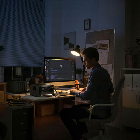 Statie de alimentare portabila EcoFlow River 3 Plus, 286 Wh, 600W [12]