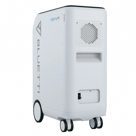 Statie de alimentare solara, BLUETTI EP500Pro, 5100Wh LiFePO4, invertor PSW 3000W, 6000+ cicluri incarcare, 15 iesiri, 50x30x76 cm [2]
