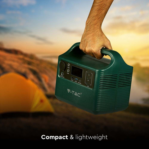 Kit Generator Portabil V-TAC VT-303 300W 252Wh cu panou 120W [11]