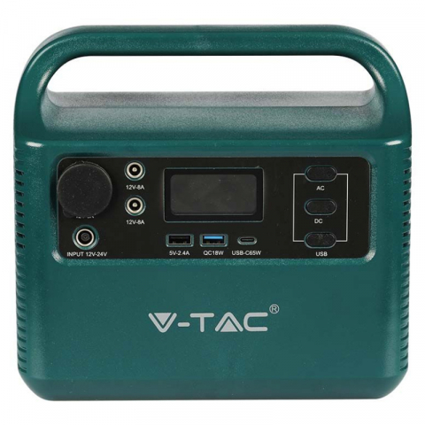 Kit Generator Portabil V-TAC VT-303 300W 252Wh cu panou 120W [2]
