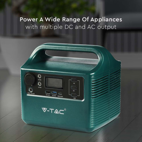 Kit Generator Portabil V-TAC VT-303 300W 252Wh cu panou 120W [7]