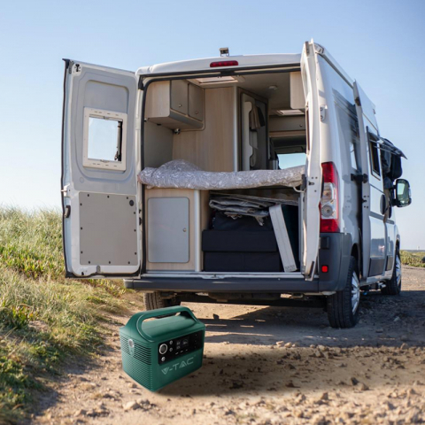 Kit Generator Portabil V-TAC VT-303 300W 252Wh cu panou 120W [18]