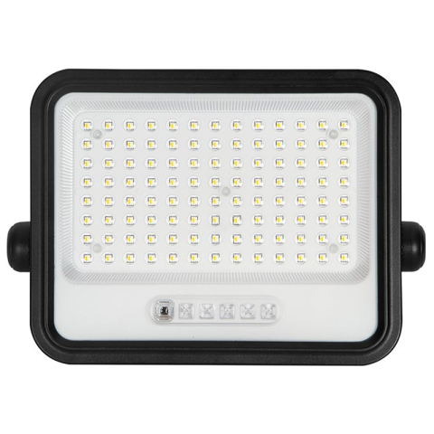 Proiector LED solar 200W exterior 7 in 1 dimabil IP65 cu telecomanda [1]
